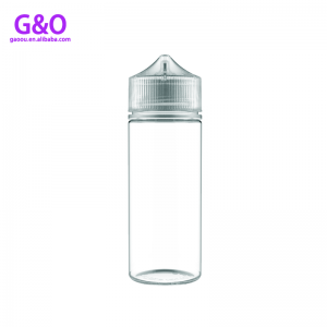 V3 زجاجة يونيكورن 120ML واضح V3 السمين الغوريلا البلاستيك زجاجة بالقطارة eliquid 100ML الحيوانات الأليفة البلاستيك الشفاف زجاجات زيت الدخان