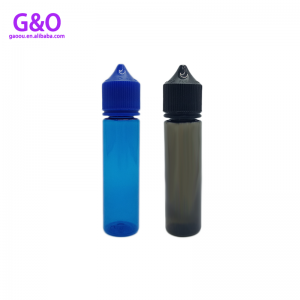 60ML زجاجة eliquid يونيكورن زجاجة eliquid جديد v3 أسود من البلاستيك الأزرق الحيوانات الأليفة السمين الغوريلا يونيكورن VAPE زجاجات